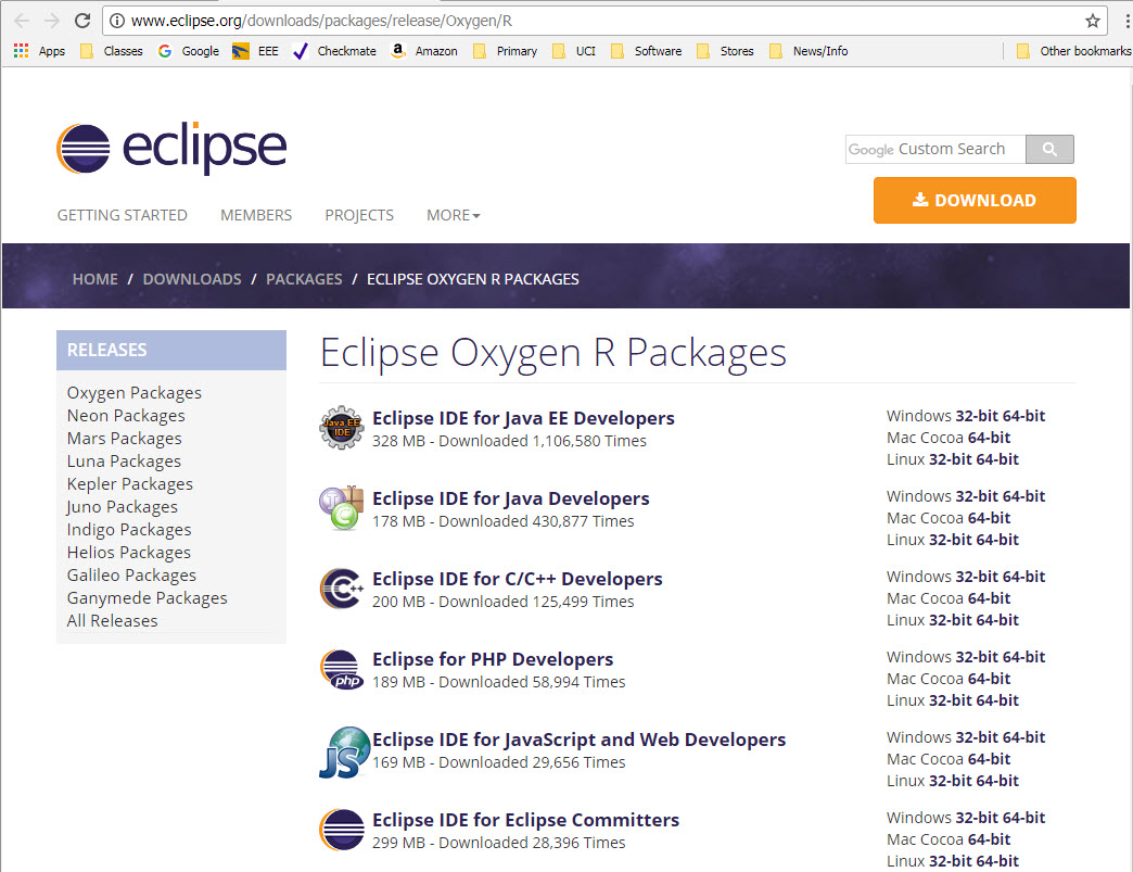Eclipse Mars Download For Mac 64 Bit